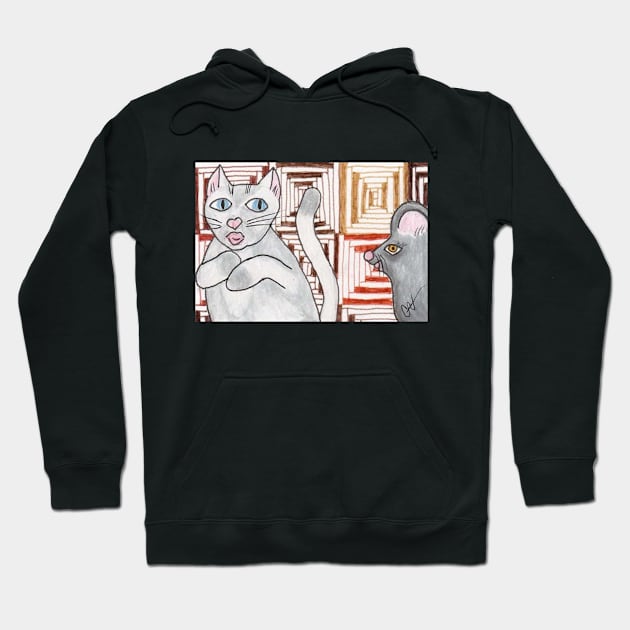 Kissy Cats - Ava Hoodie by CAutumnTrapp